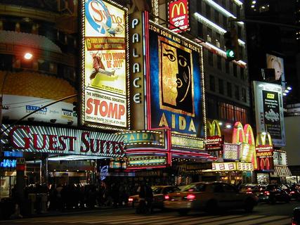Times Square at night<br>Location: <a href="https://www.google.com/maps/search/?api=1&query=40.75919,-73.98473" target="_new">West 47th St and 7th Ave</a>